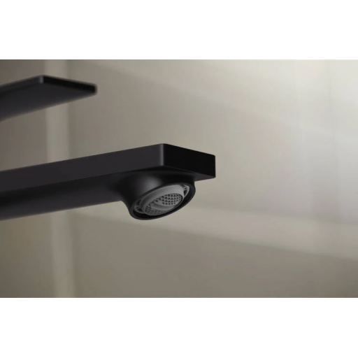 Смеситель для раковины HANSGROHE Rebris E 72557670 однорычажный черный матовый